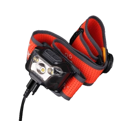 FENIX HL18R-T USB Rechargeable Headlamp + APB-30 Carry Case Combo
