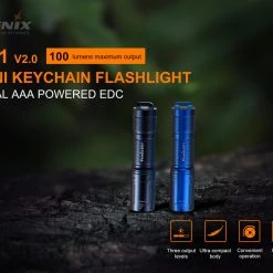 FENIX PD36R Rechargeable Flashlight + E01 V2.0 Combo - 1,600 Lumens