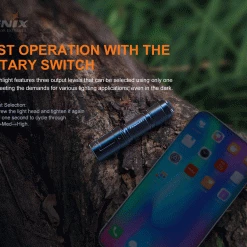 FENIX PD36R Rechargeable Flashlight + E01 V2.0 Combo - 1,600 Lumens