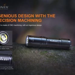 FENIX PD36R Rechargeable Flashlight + E01 V2.0 Combo - 1,600 Lumens