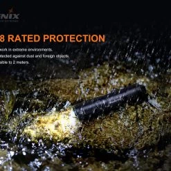 FENIX PD36R Rechargeable Flashlight + E01 V2.0 Combo - 1,600 Lumens