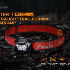 FENIX HL18R-T USB Rechargeable Headlamp + APB-30 Carry Case Combo