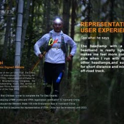 FENIX HL18R-T USB Rechargeable Headlamp + APB-30 Carry Case Combo