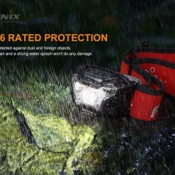 FENIX HL18R-T USB Rechargeable Headlamp + APB-30 Carry Case Combo