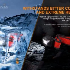 FENIX HL18R-T USB Rechargeable Headlamp + APB-30 Carry Case Combo