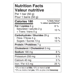 NAAK Energy Bar - Mocha (Caffeinated)