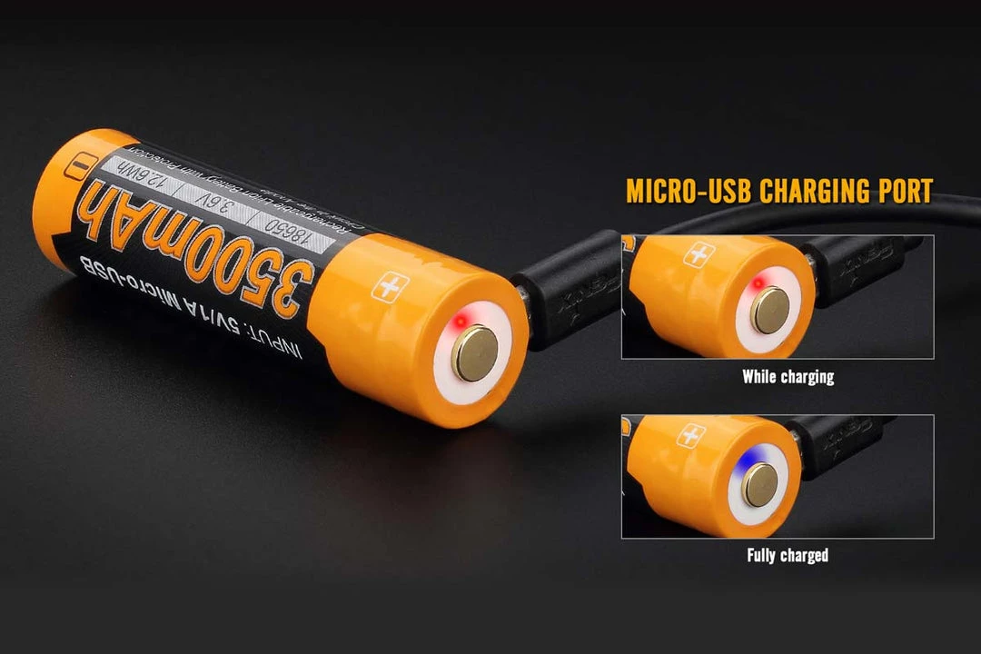 FENIX ARB-L18-3500U Built-In USB Rechargeable Battery 2 FENIX ARB-L18-3500U Built-In USB Rechargeable Battery