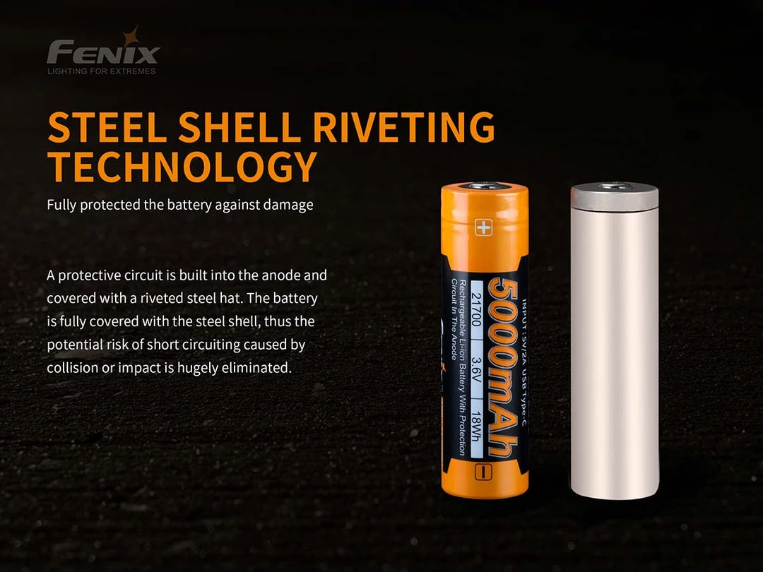 FENIX ARB-L21-5000U USB Rechargeable Battery 5 FENIX ARB-L21-5000U USB Rechargeable Battery
