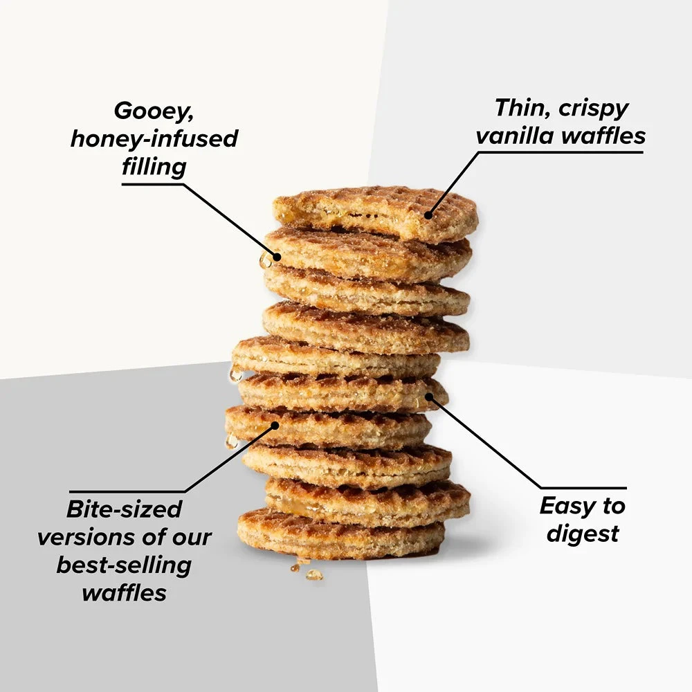 HONEY STINGER Mini Waffles - Vanilla 4 HONEY STINGER Mini Waffles - Vanilla