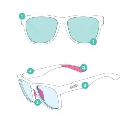 GOODR The BFGs - Tropical Opticals - Polly Wants A Cocktail