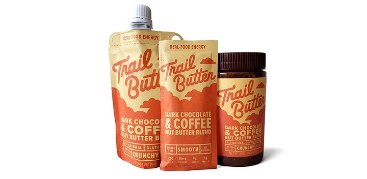 TRAIL BUTTER - Dark Chocolate & Coffee Nut Butter Blend 1 TRAIL BUTTER - Dark Chocolate & Coffee Nut Butter Blend