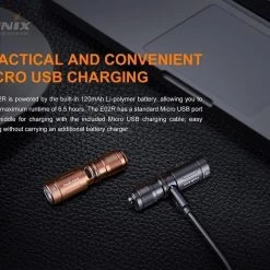 FENIX E02R Rechargeable EDC Flashlight
