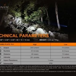 FENIX E02R Rechargeable EDC Flashlight