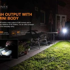 FENIX E03R Keychain Flashlight