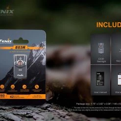 FENIX E03R Keychain Flashlight
