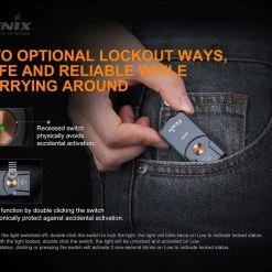 FENIX E03R Keychain Flashlight