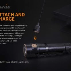 FENIX E30R Rechargeable Flashlight - 1,600 Lumens