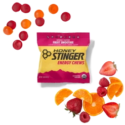 HONEY STINGER Energy Chews - Fruit Smoothie (4pk)