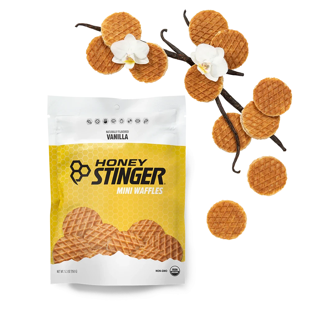 HONEY STINGER Mini Waffles - Vanilla 2 HONEY STINGER Mini Waffles - Vanilla