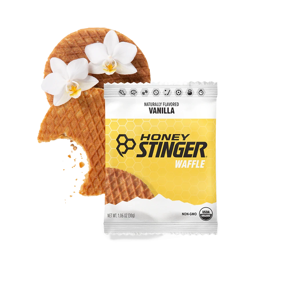 HONEY STINGER Waffles - Vanilla (4pk) 1 HONEY STINGER Waffles - Vanilla (4pk)