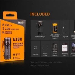 FENIX E18R EDC Rechargeable Flashlight