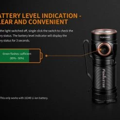 FENIX E18R EDC Rechargeable Flashlight