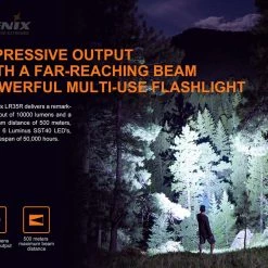 FENIX LR35R Rechargeable Flashlight - 10,000 Lumens