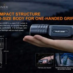 FENIX LR35R Rechargeable Flashlight - 10,000 Lumens