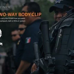 FENIX PD36R Rechargeable Flashlight + E01 V2.0 Combo - 1,600 Lumens