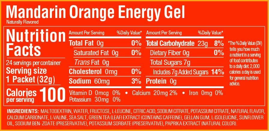 GU Energy Gel - Mandarin Orange 2 GU Energy Gel - Mandarin Orange