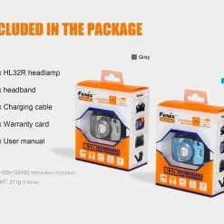 FENIX HL32R USB Rechargeable Headlamp