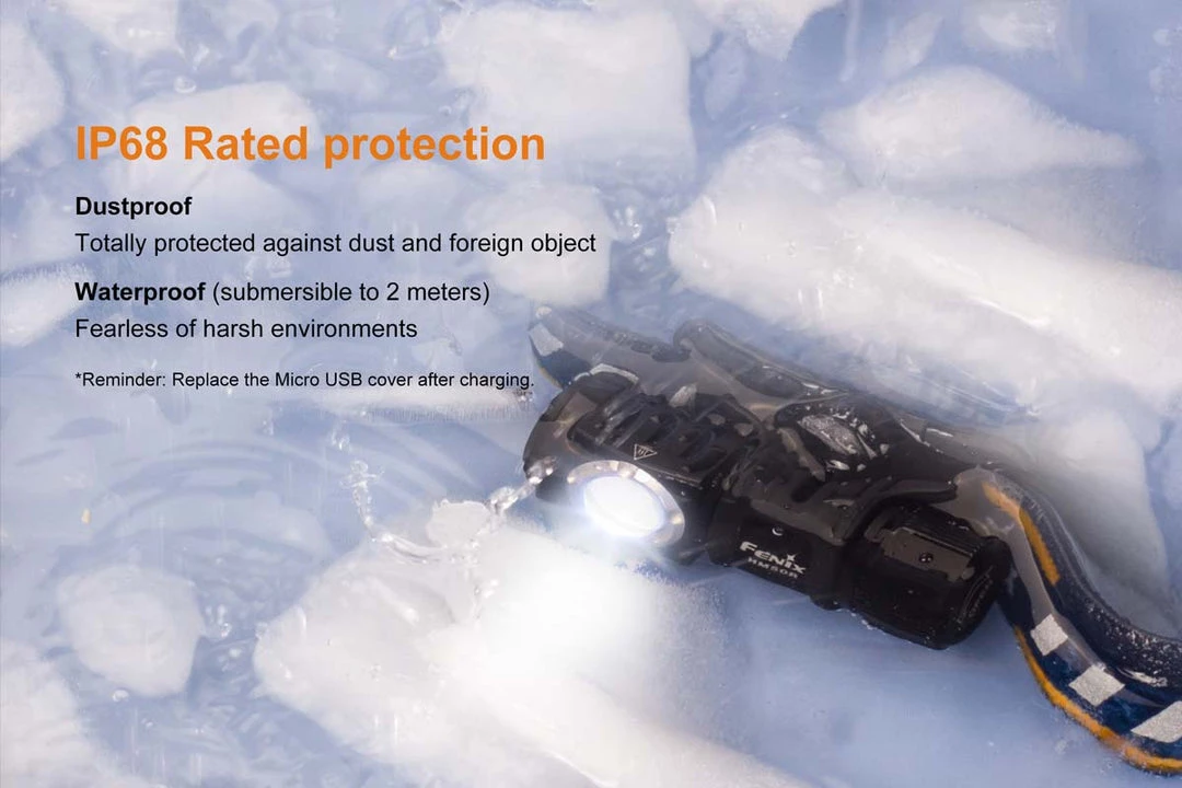 FENIX HM50R USB Rechargeable Headlamp 8 FENIX HM50R USB Rechargeable Headlamp