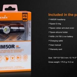 FENIX HM50R USB Rechargeable Headlamp 17 FENIX HM50R USB Rechargeable Headlamp