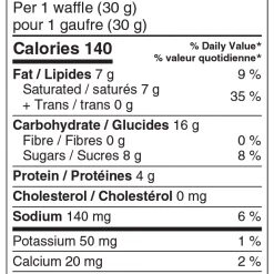 NAAK Energy Waffle - Vanilla