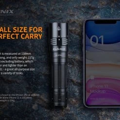 FENIX PD40R V2.0 Rechargeable Flashlight - 3,000 Lumens