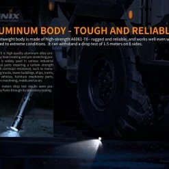 FENIX PD40R V2.0 Rechargeable Flashlight - 3,000 Lumens