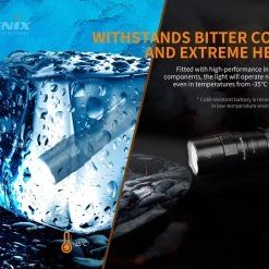 FENIX PD40R V2.0 Rechargeable Flashlight - 3,000 Lumens