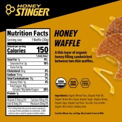 HONEY STINGER Waffles - Honey (4pk)