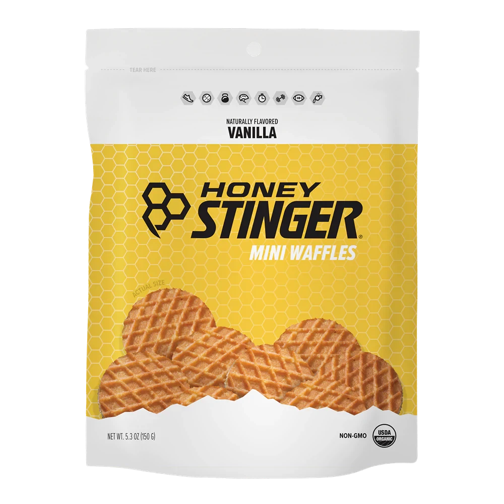 HONEY STINGER Mini Waffles - Vanilla 1 HONEY STINGER Mini Waffles - Vanilla