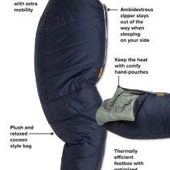 BIG AGNES Sidewinder Camp 20˚F/-6˚C Sleeping Bag