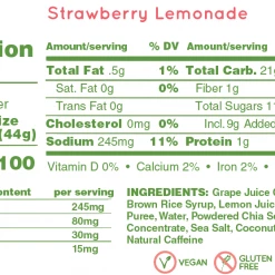 HUMA Chia Energy Gel Plus - Strawberry Lemonade Hüma Gel