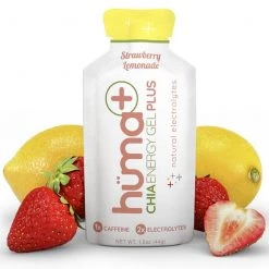 HUMA Chia Energy Gel Plus - Strawberry Lemonade Hüma Gel