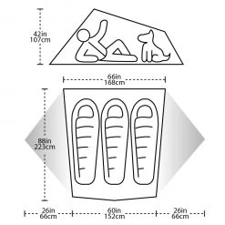 BIG AGNES Tiger Wall UL3 Solution Dye Tent