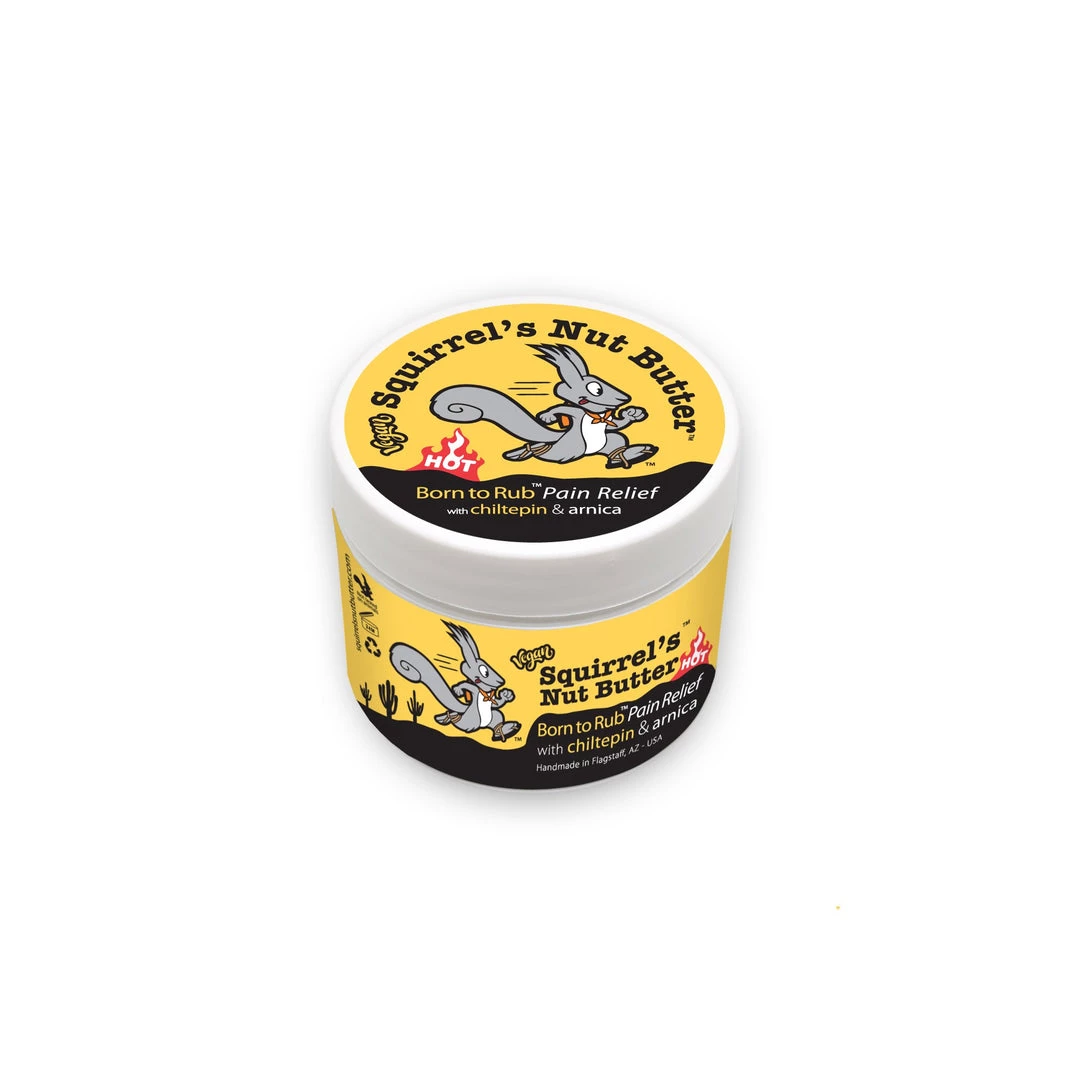 SQUIRREL'S NUT BUTTER Vegan Born To Rub Pain Relief Salve 1 SQUIRREL'S NUT BUTTER Vegan Born To Rub Pain Relief Salve