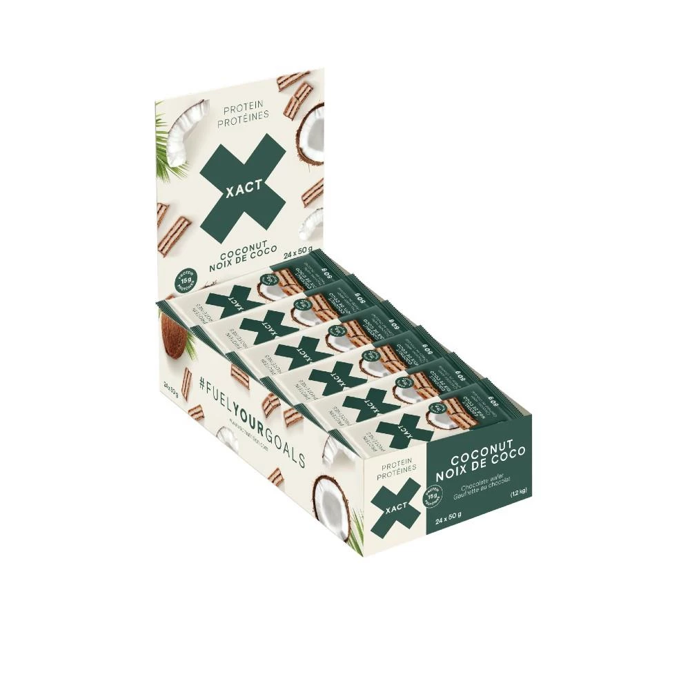 Xact Nutrition XACT PROTEIN Wafer - Coconut 1 Xact Nutrition XACT PROTEIN Wafer - Coconut