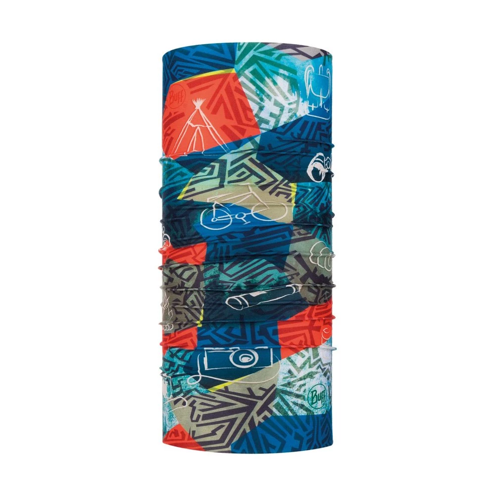 BUFF Coolnet UV+ Neckwear Junior - Stony Multi 1 BUFF Coolnet UV+ Neckwear Junior - Stony Multi