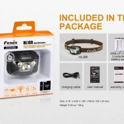 FENIX HL18R USB Rechargeable Headlamp