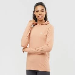 SALOMON Essential Seamless Hoodie - Women's