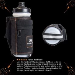 ORANGE MUD Running Water Bottle Handheld Hydration Pack 12 ORANGE MUD Running Water Bottle Handheld Hydration Pack