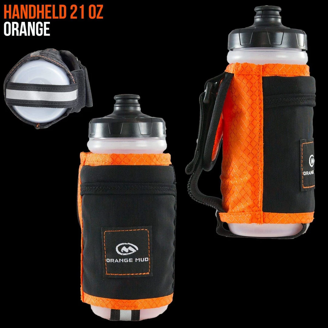 ORANGE MUD Running Water Bottle Handheld Hydration Pack 4 ORANGE MUD Running Water Bottle Handheld Hydration Pack